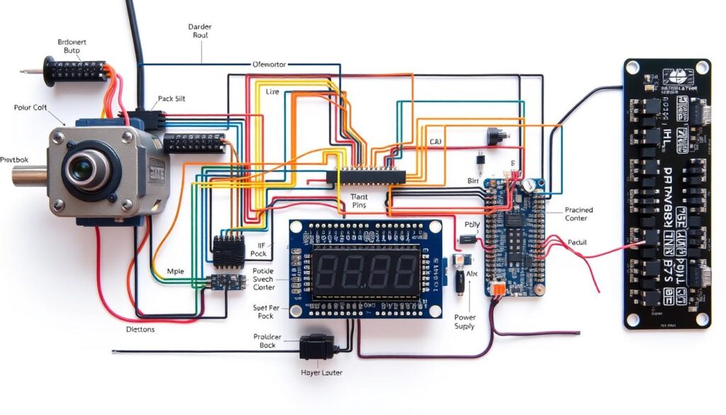 servo motor wiring diagram